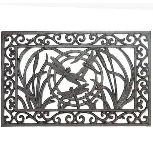 Cast Iron Decorative Doormat – Heavy Duty Outdoor Entrance Mat