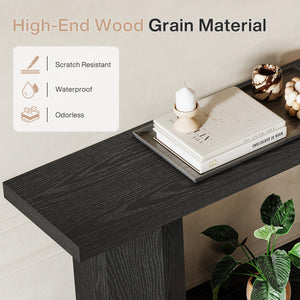 71-Inch Console Table for Entryway