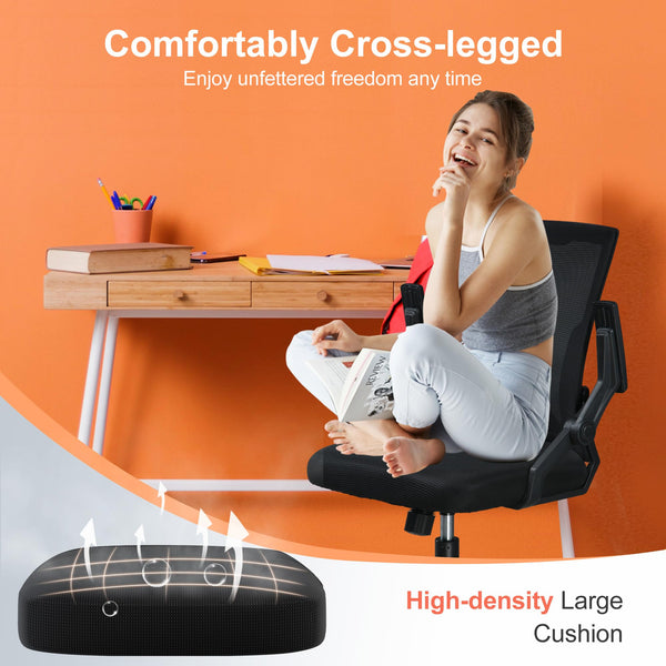 Ergonomic Office Chair with Flip-up Armrests