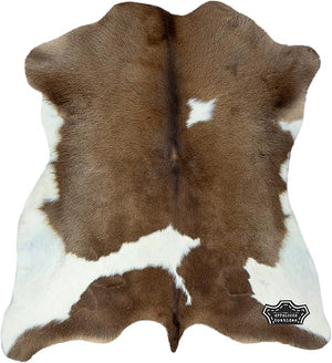 Genuine Calf Hide Cowhide Rug – Small Leather Accent Rug