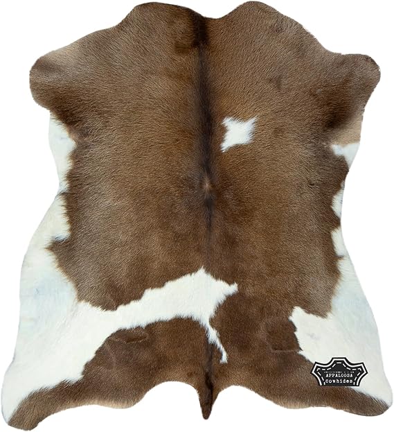 Genuine Calf Hide Cowhide Rug – Small Leather Accent Rug