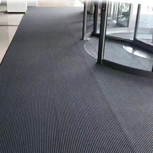 Commercial Entrance Runner Rug with Non-Slip Rubber Backing