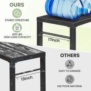 Outdoor Bar Table – Counter Height Pub Table with Bottle Opener