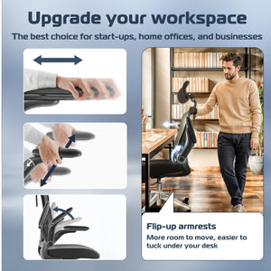 Ergonomic Mesh Office Chair with Lumbar Support
