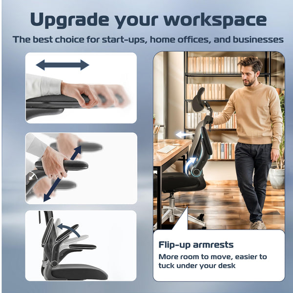 Ergonomic Mesh Office Chair with Lumbar Support