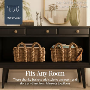 3-Piece Woven Storage Basket Set