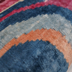Velvet Throw Pillow with Down Feather Insert
