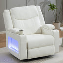 Oversized Power Recliner with Massage, Heat & Swivel Rocker