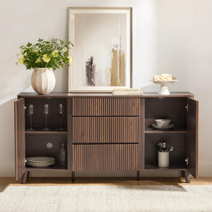 62" Sideboard Buffet Cabinet with Storage