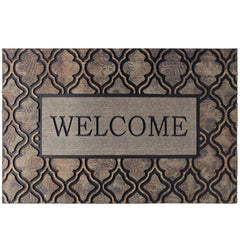 Non-Slip Rubber Doormat 24x36 Inch – Indoor Outdoor Entrance Mat