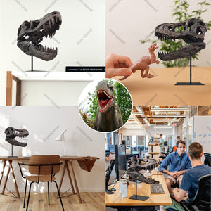 T-Rex Skull Dinosaur Statue
