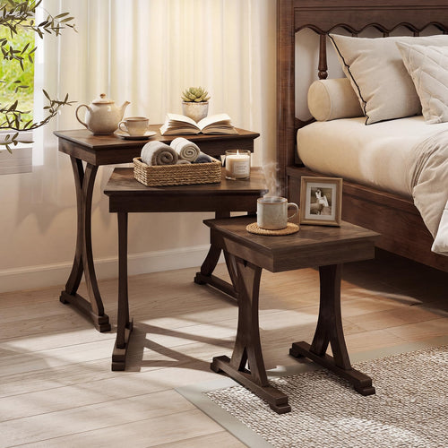 Nesting Coffee Table Set of 3