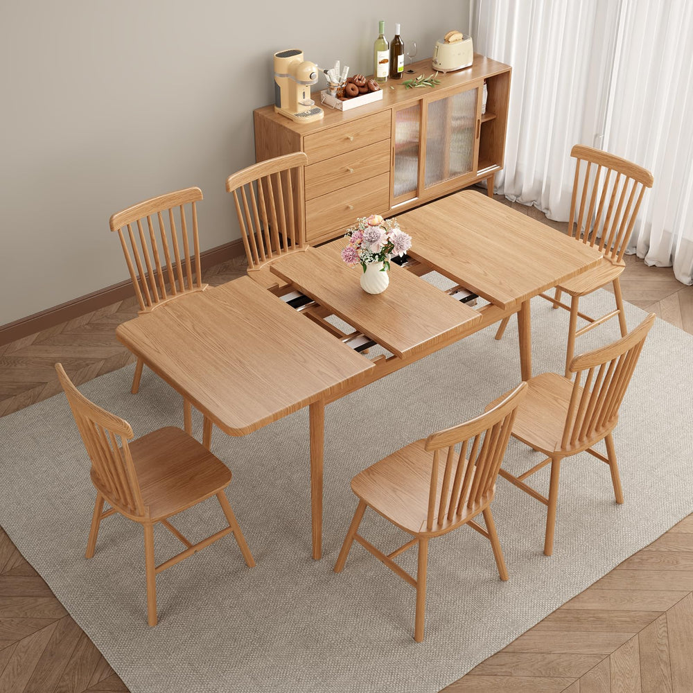 Solid Wood Extendable Dining Table