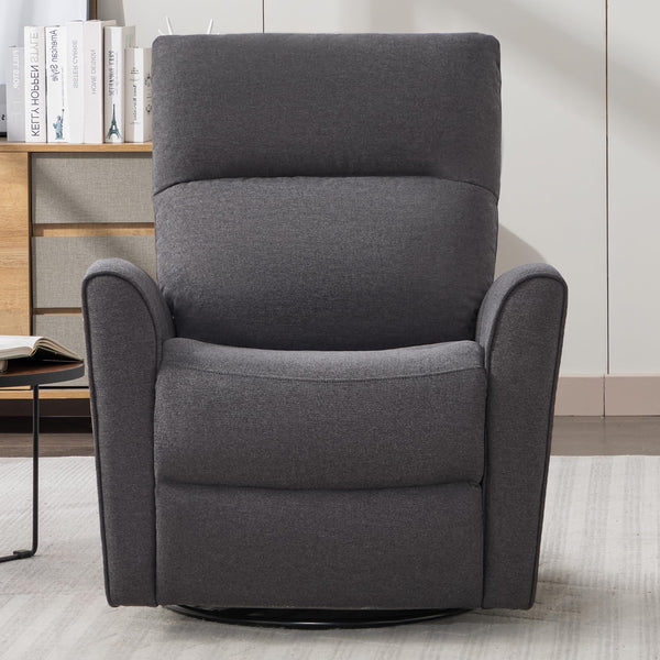 Swivel Rocker Recliner – Grey