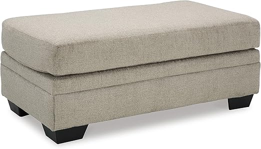Contemporary Upholstered Rectangular Ottoman