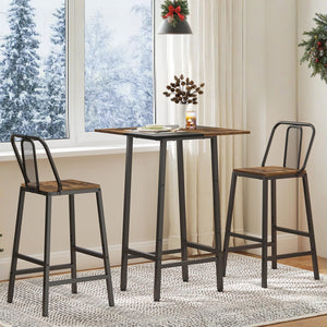 Square Bar Height Pub Table