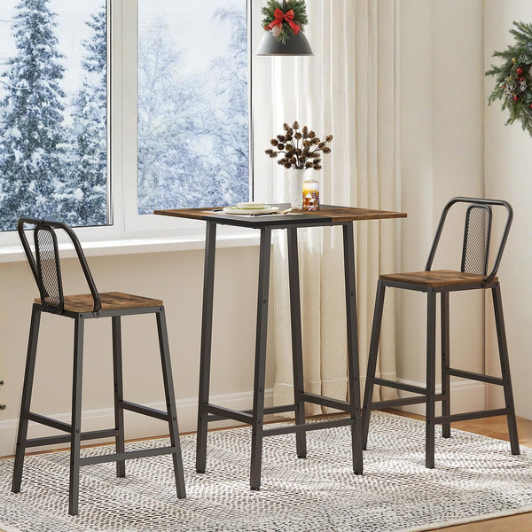 Square Bar Height Pub Table