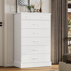 7-Drawer Dresser Chest of Drawers for Bedroom