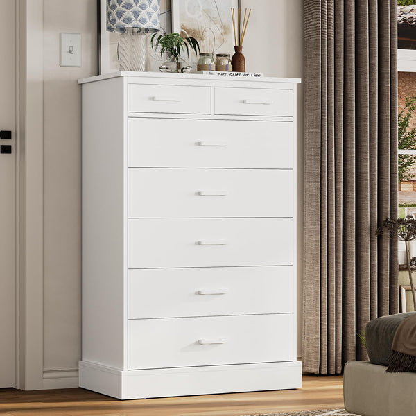 7-Drawer Dresser Chest of Drawers for Bedroom