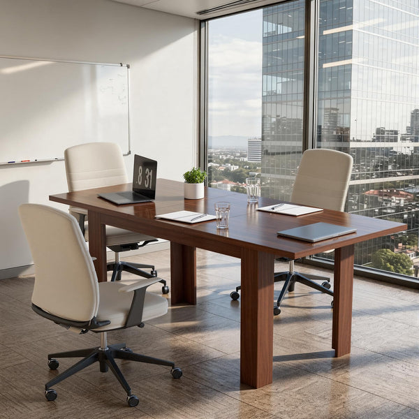 Extendable Home Office Desk 59–77 Inch | Modern Computer Writing Desk