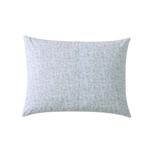 Tropical Floral Cotton Duvet Cover Set with Shams