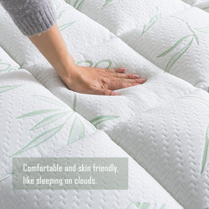 Pillow Top Mattress Topper with Deep Pocket