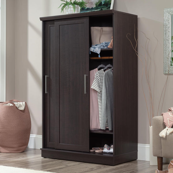 Wardrobe Cabinet with Sliding Doors – Dakota Oak