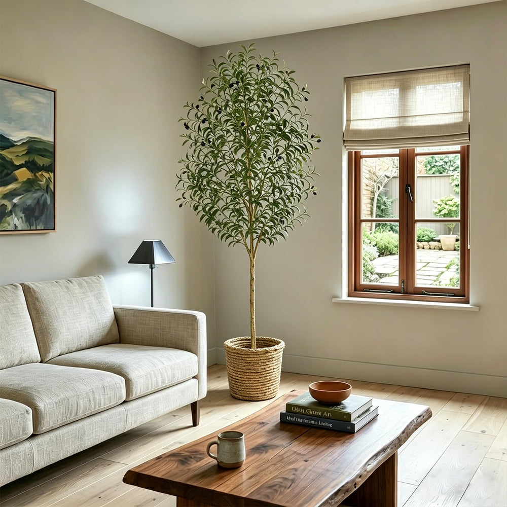 Artificial Olive Tree – Tall Faux Indoor Plant