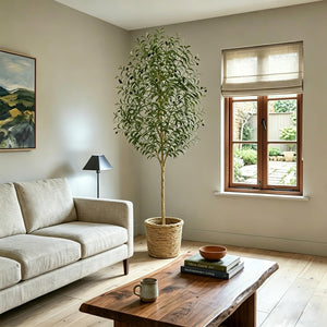 Artificial Olive Tree – Tall Faux Indoor Plant