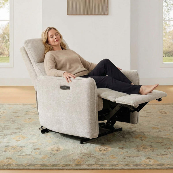 Power Lay-Flat Recliner Chair with Dual Motors & Power Headrest