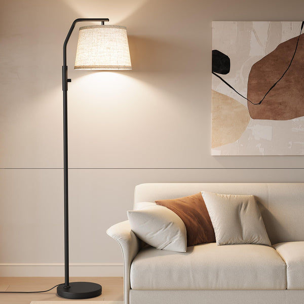 Dimmable Arc Floor Lamp with Adjustable Head – 9W LED