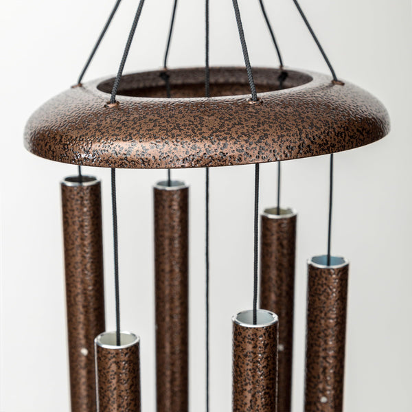 27-Inch Aluminum Wind Chime with Scripture Engraving
