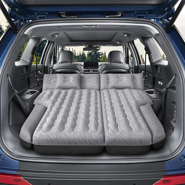 SUV Inflatable Car Air Mattress with Air Pump & Pillows