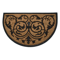 Jumbo Half Round Scroll Doormat