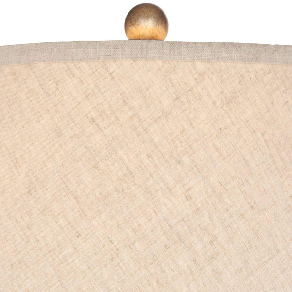 Bronze Urn Accent Table Lamp with Drum Shade