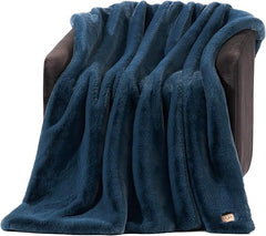 Plush Faux Fur Throw Blanket 50x70 Inch