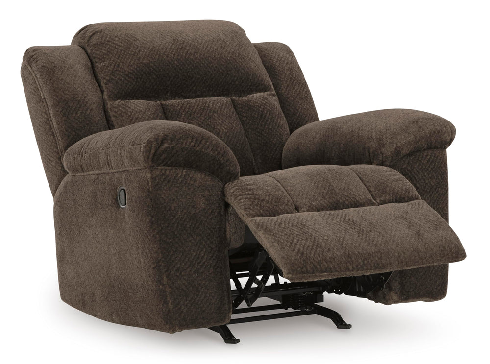 Manual Rocker Recliner with Pillow-Top Arms