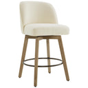 Swivel Counter Height Bar Stools Set of 2