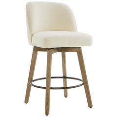 Swivel Counter Height Bar Stools Set of 2