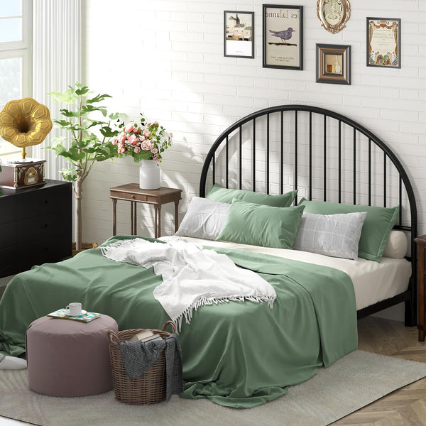 Vintage Metal Headboard – Full & Queen
