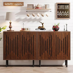 59" Sideboard Buffet Cabinet with Adjustable Shelves