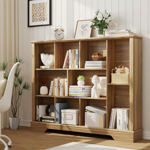 10-Cube Storage Organizer Bookshelf – 4-Tier Shelving Unit