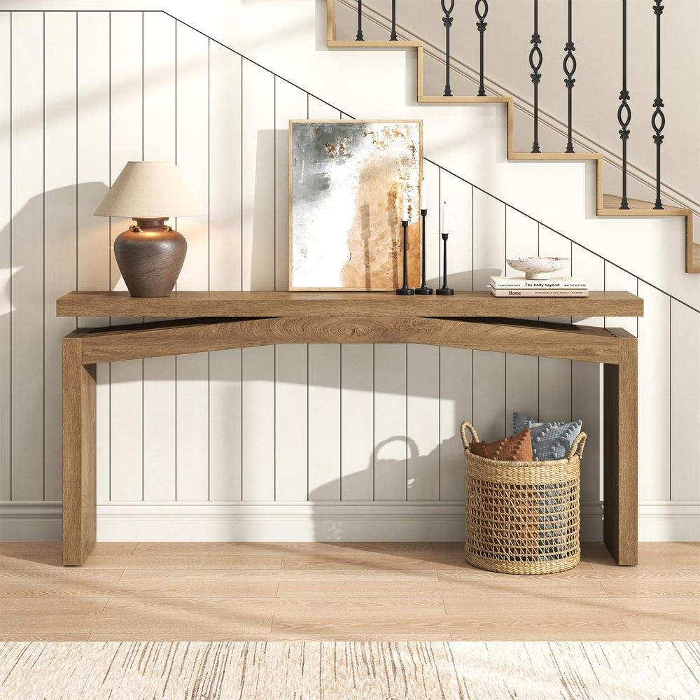 63-Inch Farmhouse Console Table
