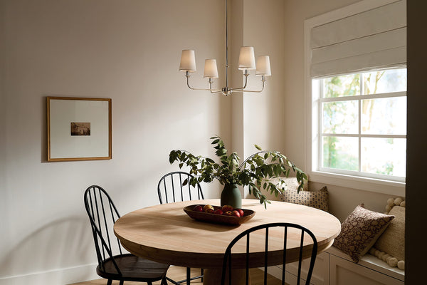 4-Light Mini Chandelier – Metal Ceiling Light Fixture