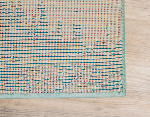 Coastal Marine Area Rug – Light Blue, Multiple Sizes
