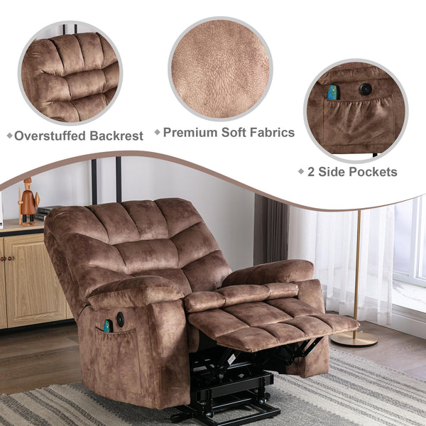 Power Lift Recliner Chair with Massage & Heating
