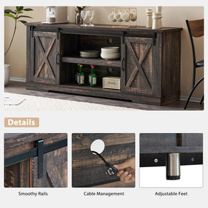4-Piece Farmhouse Living Room Table Set