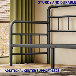 Twin Daybed Frame with Headboard