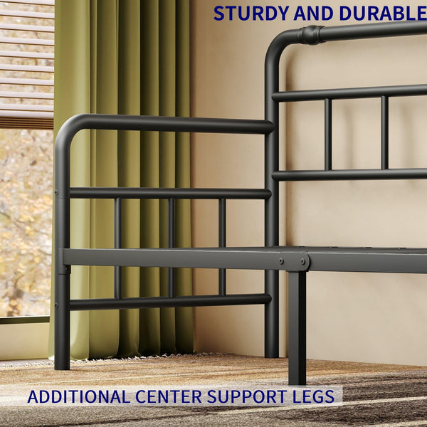 Twin Daybed Frame with Headboard