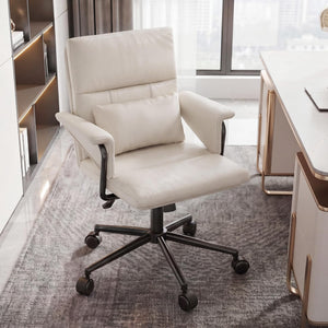 Mid-Back Ergonomic Office Chair with Lumbar Support
